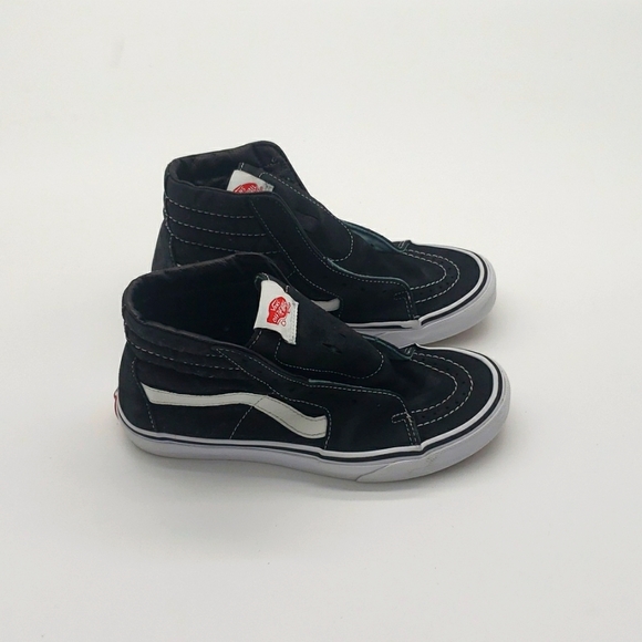 Woman VANS SNEAKERS SIZE 6 1/2 COLOR BLACK SUEDE THIS ITEM IS USED - Picture 2 of 8
